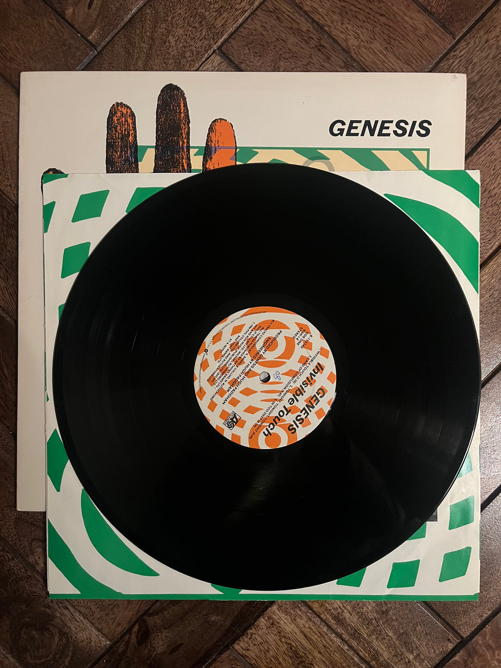Genesis-Invisible Touch Original Pressing
