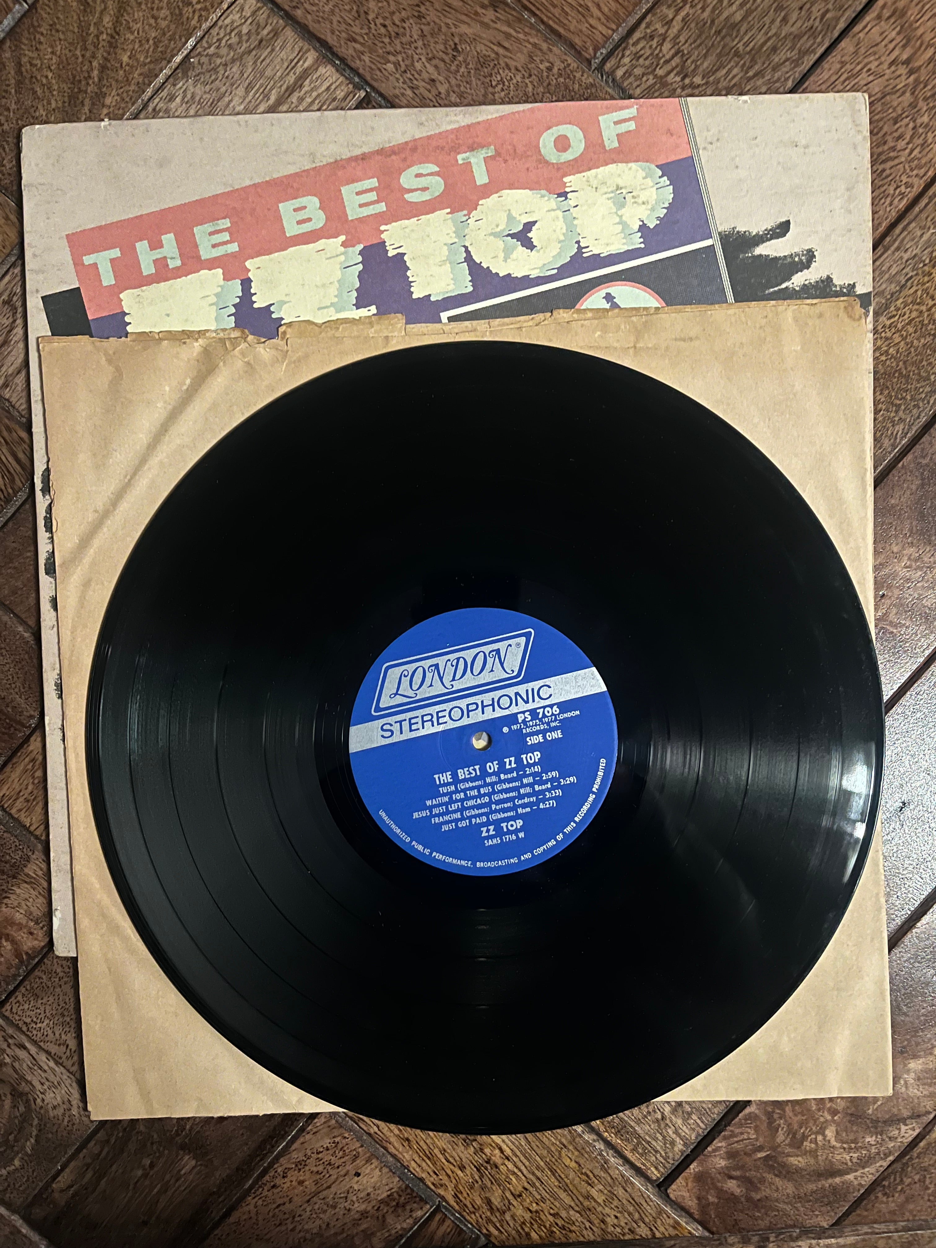 ZZ-Top Best Of ZZ Top Vinyl LP