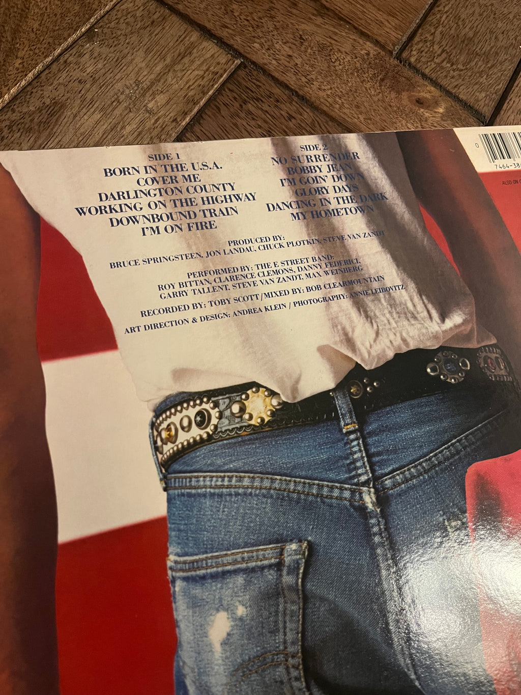 Bruce Springsteeen Born in The U.S (1984) Vinyl Pressing