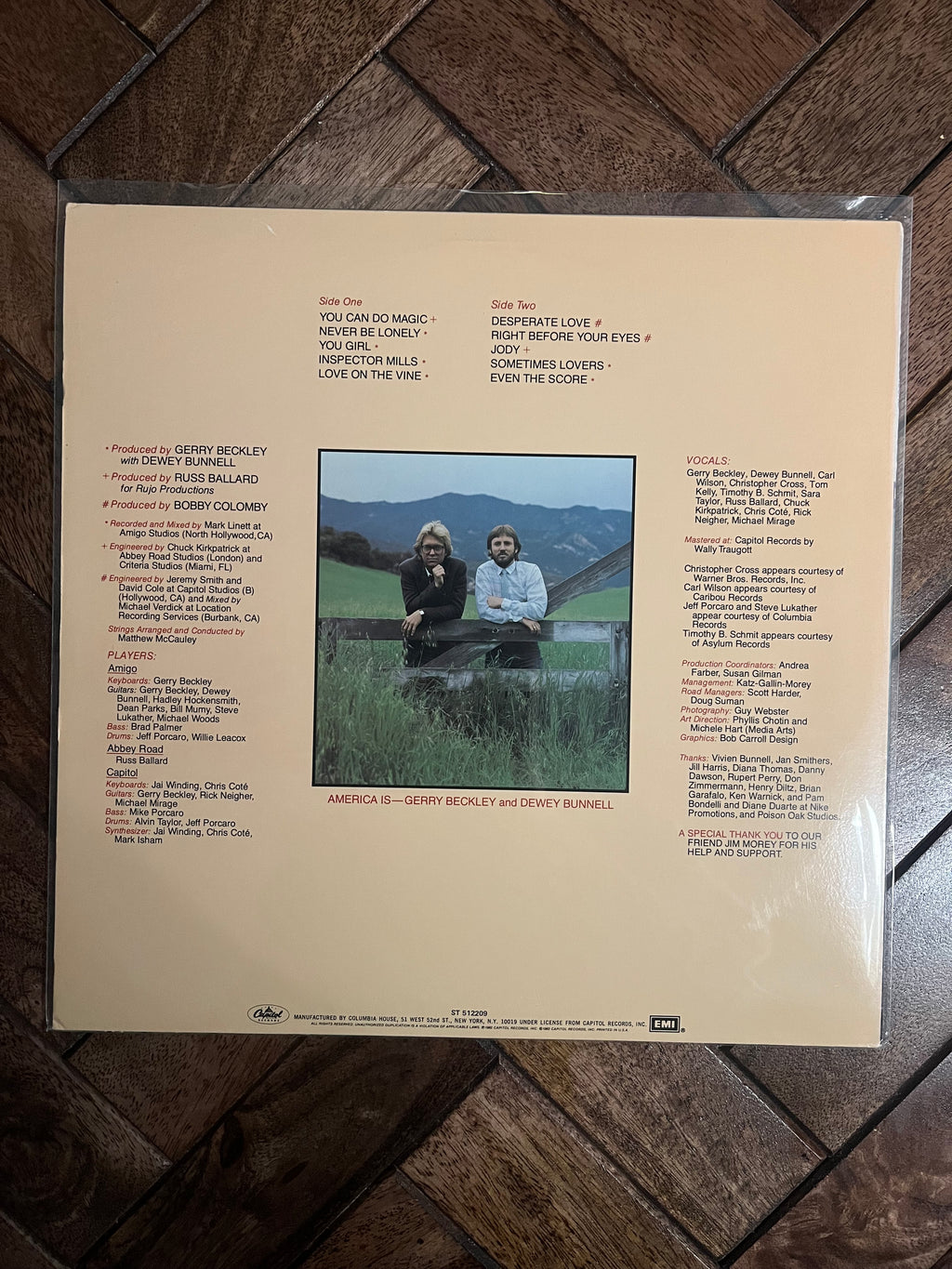 America-View Original Pressing