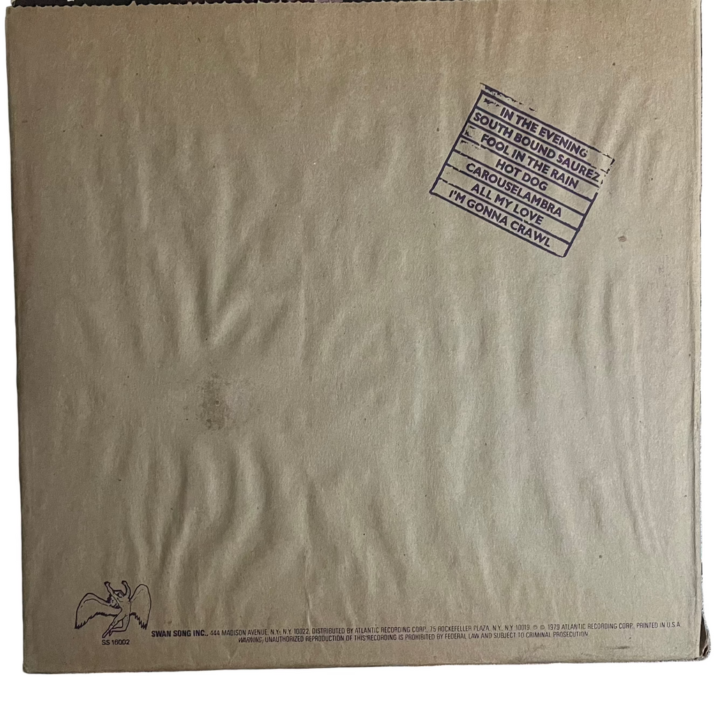 Led Zeppelin in Through the Outdoor / Brown Bag Alternate Cover