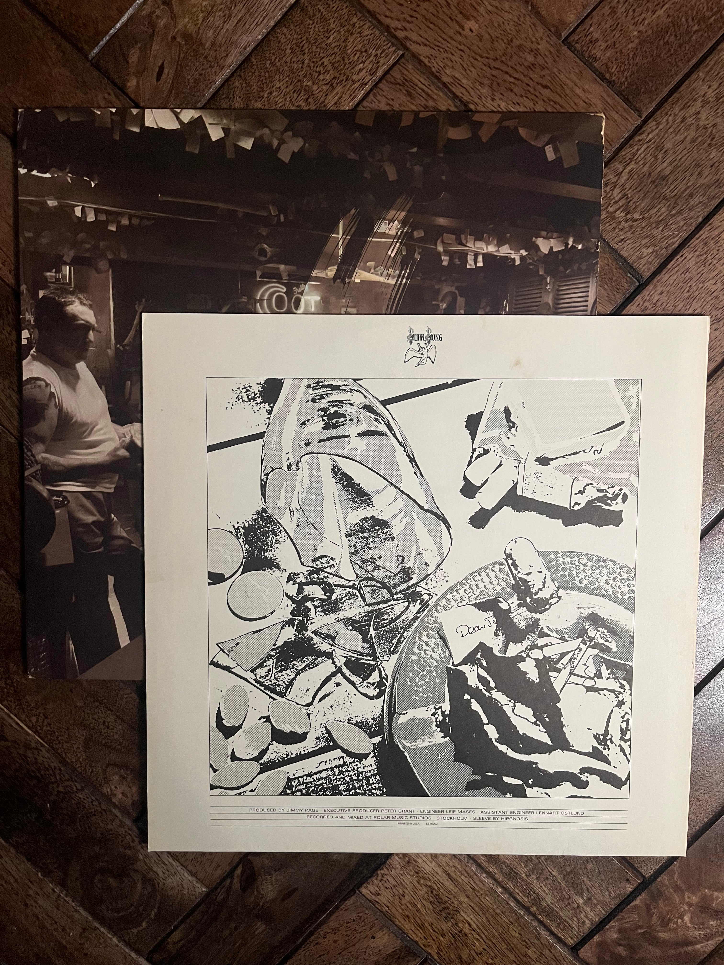 Led Zeppelin in Through the Outdoor / Brown Bag Alternate Cover