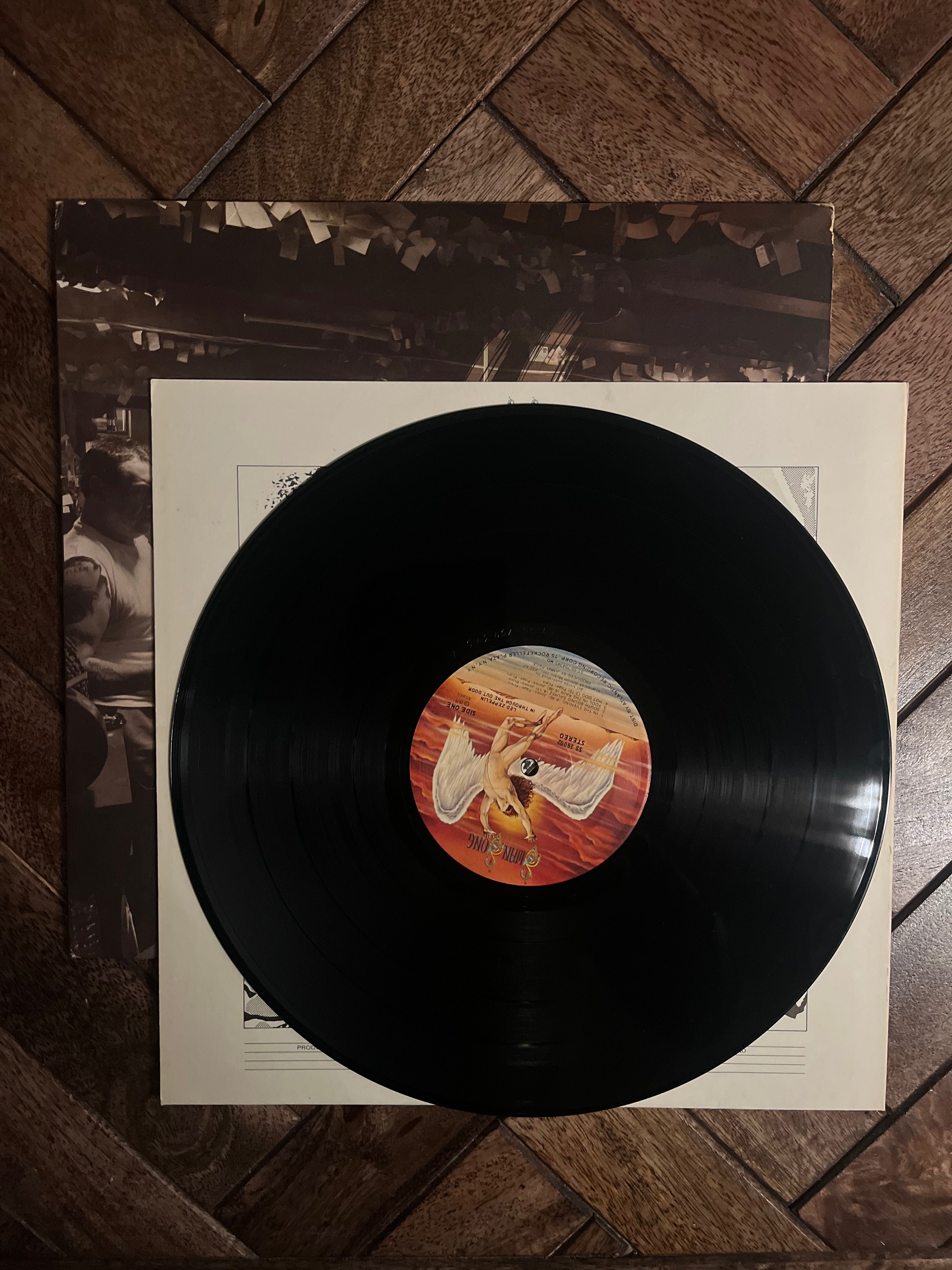 Led Zeppelin in Through the Outdoor / Brown Bag Alternate Cover