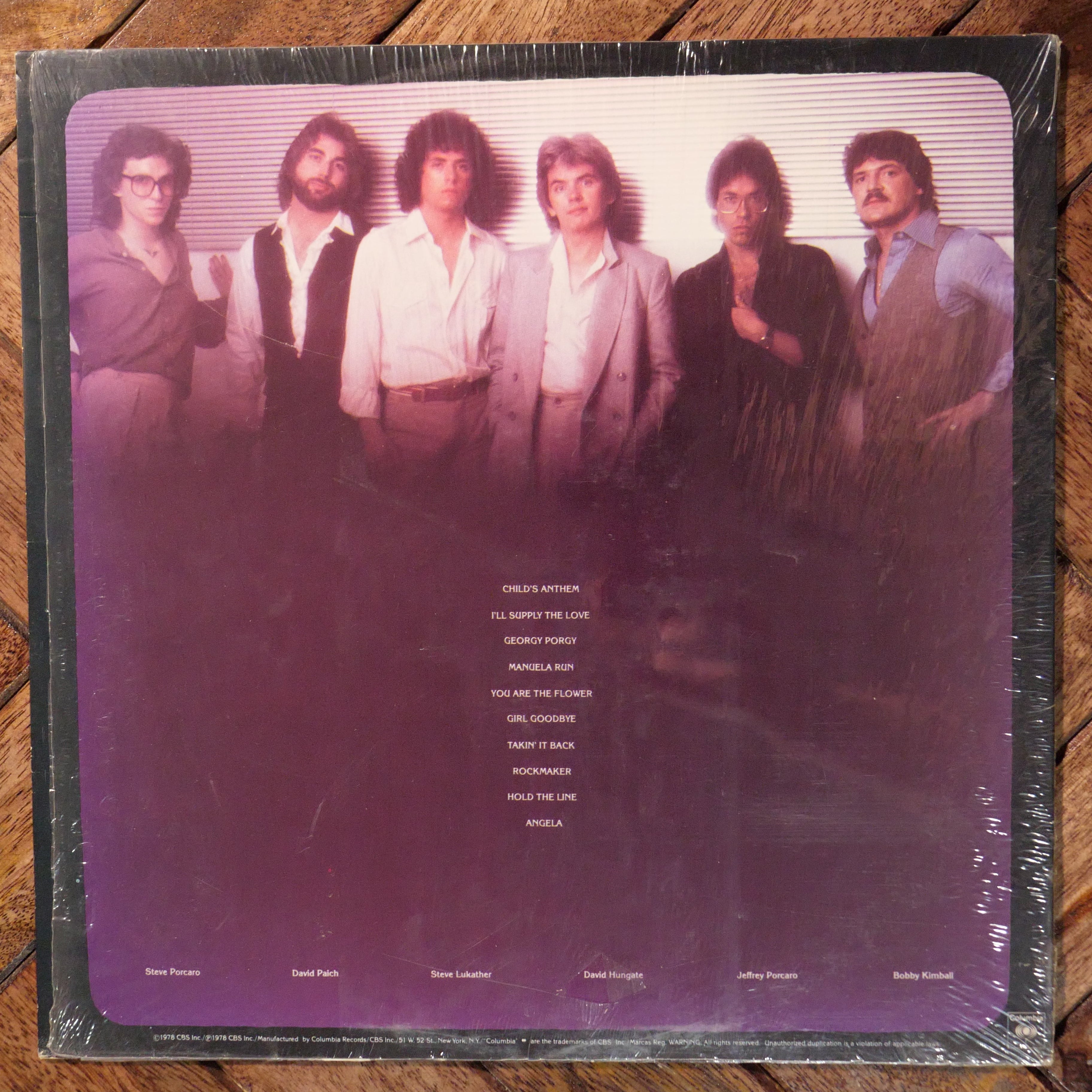 Toto- Self Titled