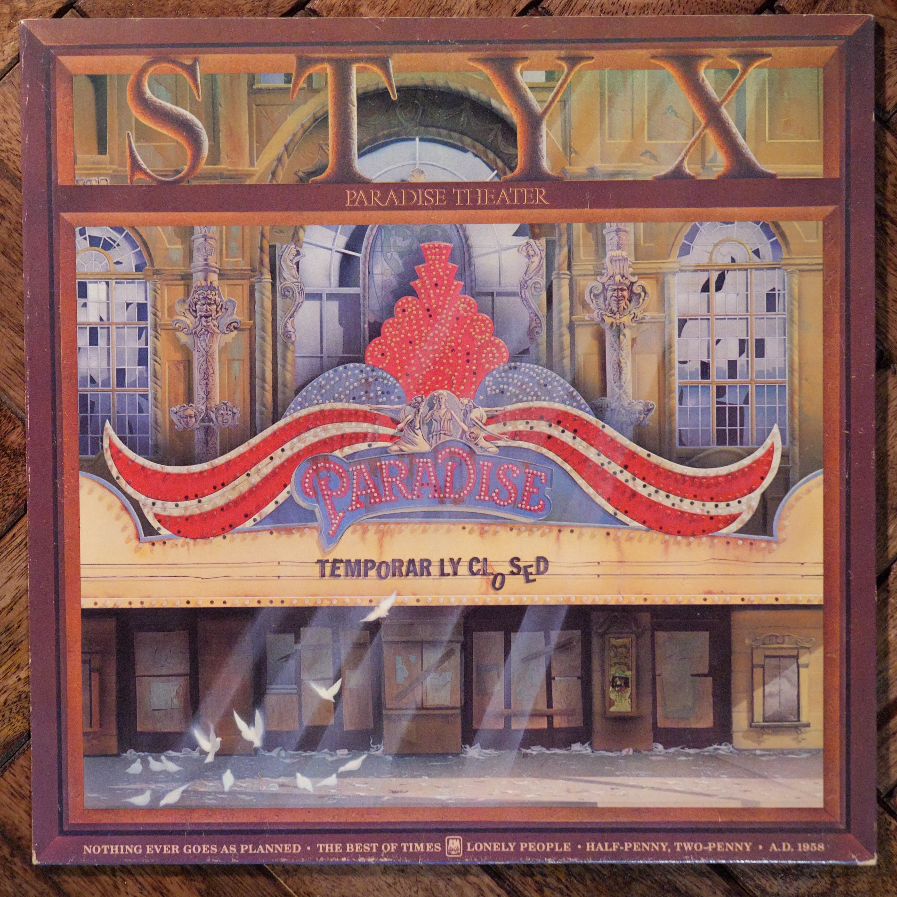Styx- Paradise Theatre