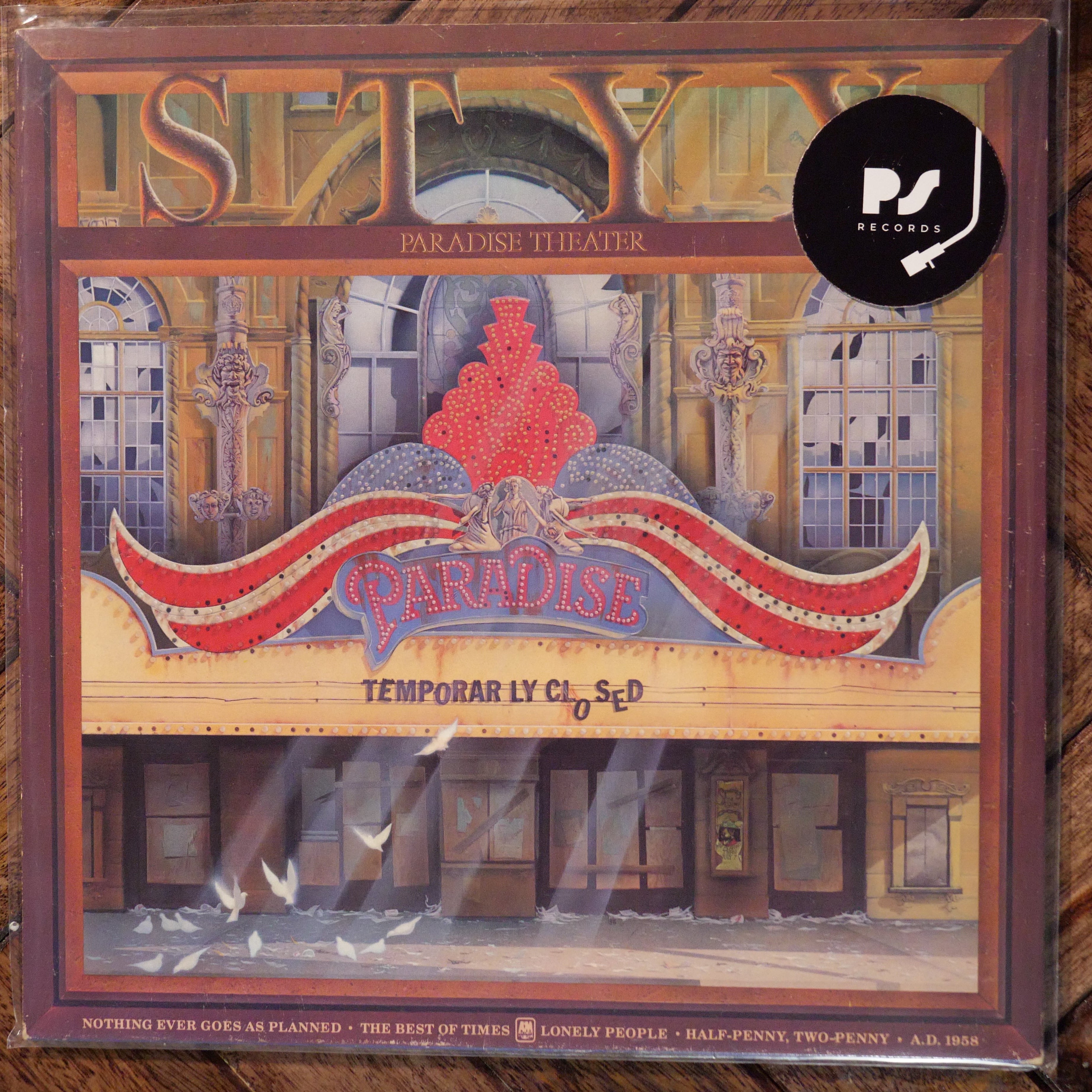 Styx- Paradise Theatre