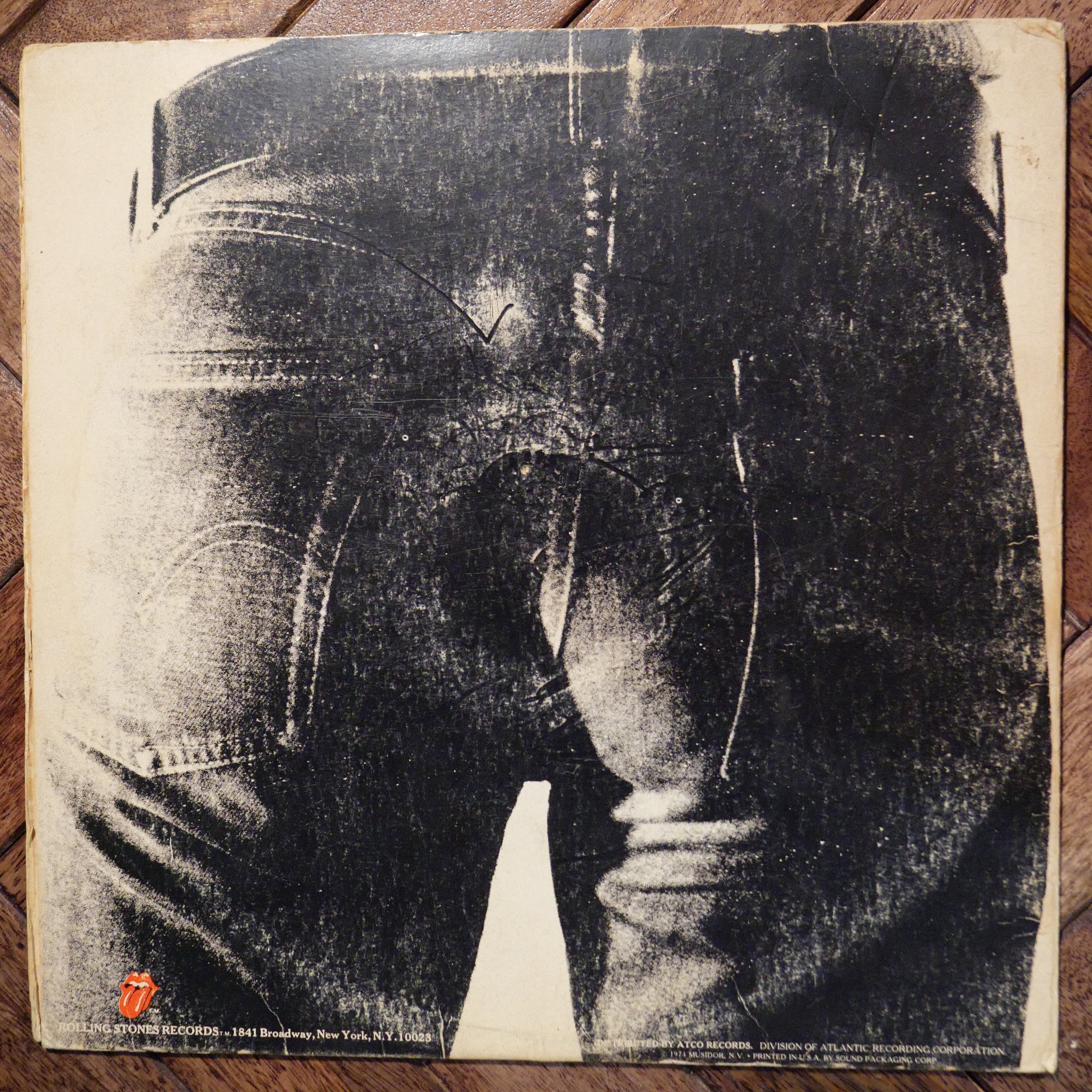 The Rolling Stones Sticky Fingers Vinyl LP